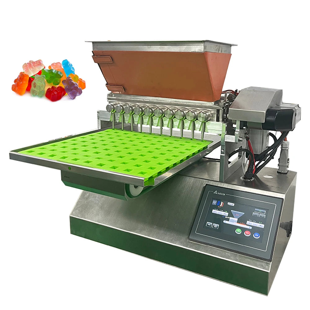 LST Mini Gummy Depositor  TableTop Multivitamin Jelly Production Caramel Small Gummy Candy Make Machine