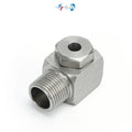 1/4  WhirlJet B Series Angle-type Hollow Cone NozzleDefoaming Nozzle 60 Degree SS304 B Corner Type Tangential Nozzle