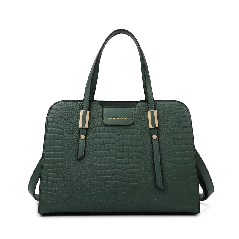 Steve Madden Women's Casual Tote Handbags Set Famous Designer Brand Solid Color Zipper Closure Leather PU Polyester Lining for