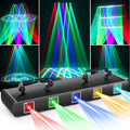 U`King 30W RGBYC Five Holes LED Disco Laser Light