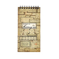12pcs/pack Coil Sticker Book Lost Label Series Journal Material Collage Base Message Decoration 4 Models