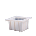 500 ML DIY Handmade New Square Shape Soap Moulds Silicone Soap Mold Toast Mold for DIY Soap Making