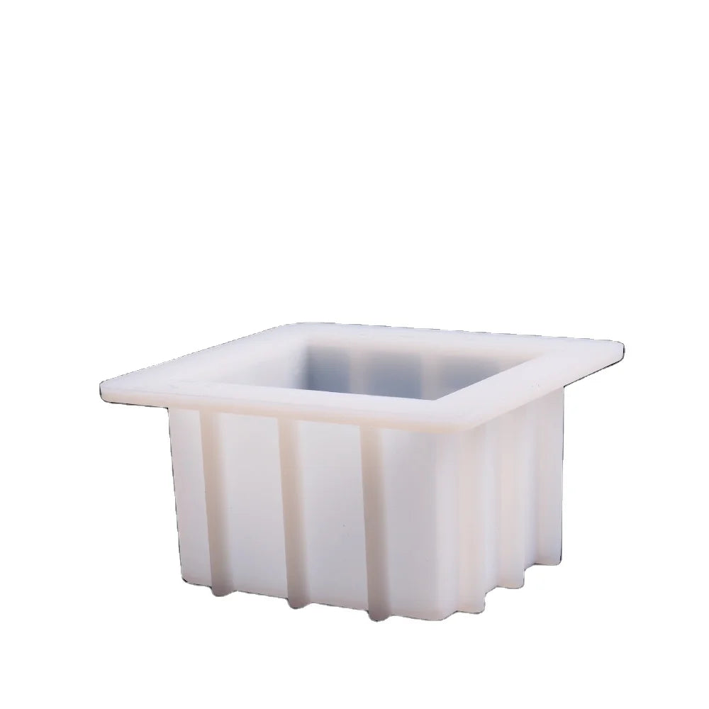 500 ML DIY Handmade New Square Shape Soap Moulds Silicone Soap Mold Toast Mold for DIY Soap Making