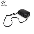 Andong New Fashion Shoulder Bag for Women Genuine Cow Leather Elegant Simple Small Sling Bags Ladies Clutch Pocket Purse Wallets