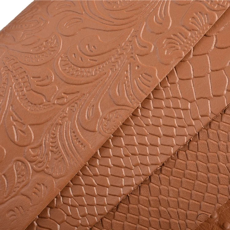 Crocodile Lizard Snake Synthetic Leather Customized Special Grain Embossed Leather for Furniture and Bags