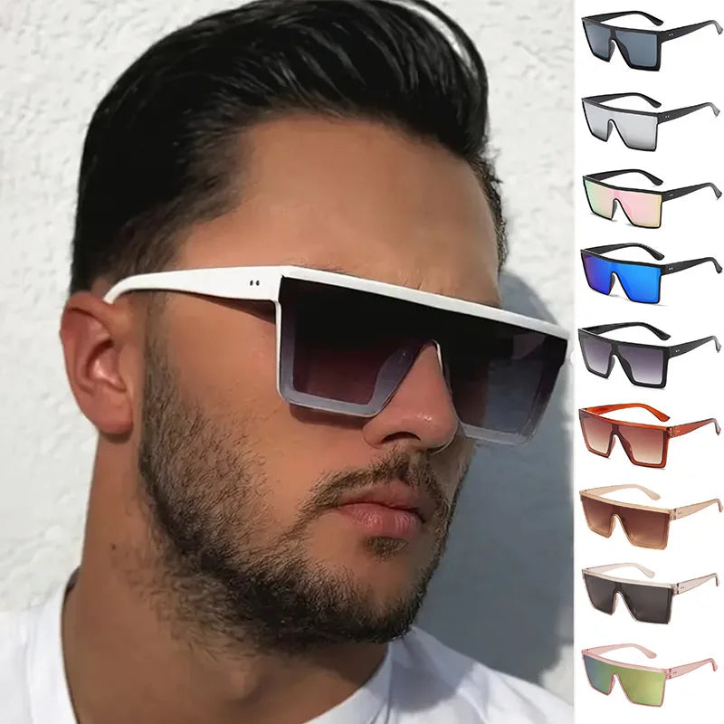 2026 Trendy Fashion Mens Sunglasses Woman Sun Glasses Big square Designer Ladies Luxury Sunglasses Custom