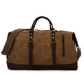 Manufacturer Large Capacity Men Vintage Waxed Canvas Camping Overnight Weekender Travel Bag Canvas Duffle Bag MegaBDM