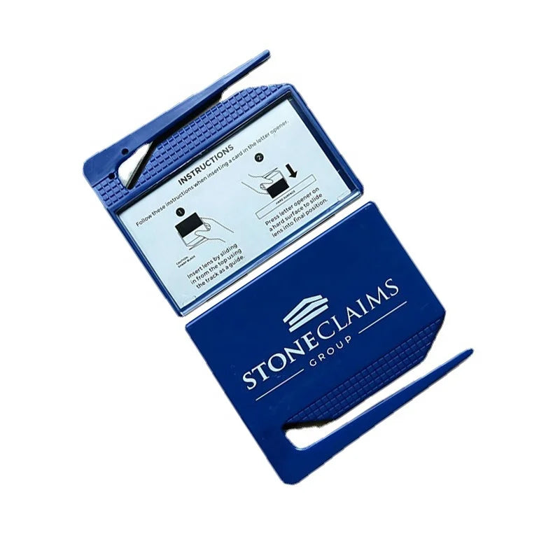 Cheap Custom Plastic Business Card Letter Opener