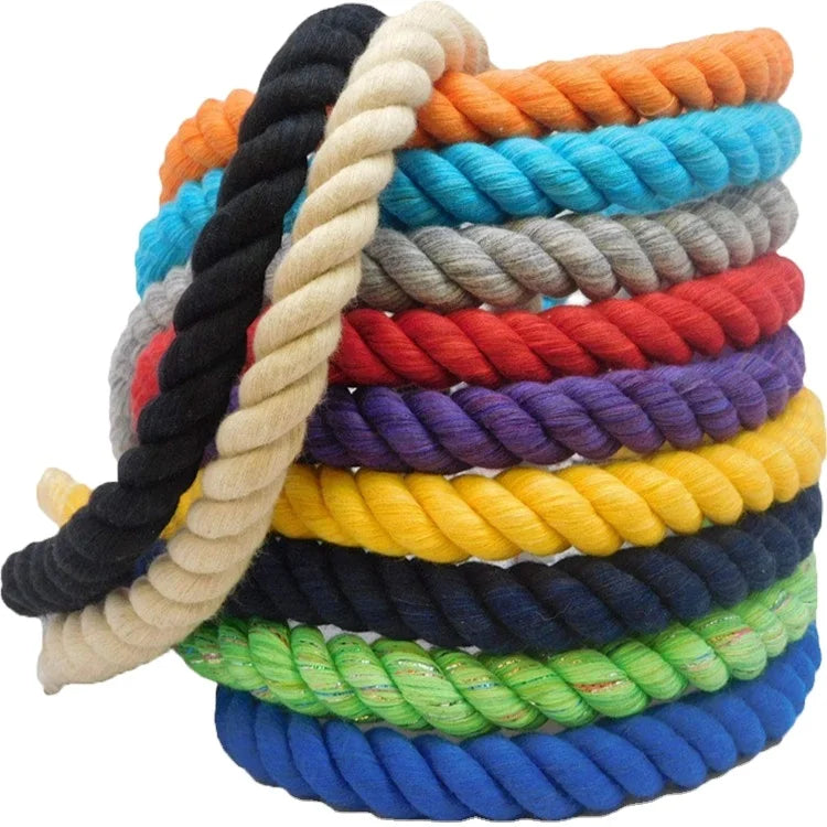 Cotton Macrame Cords Colored Cotton Macrame Rope Craft Cord for DIY Crafts Knitting Plant Hangers Christmas Wedding Decor