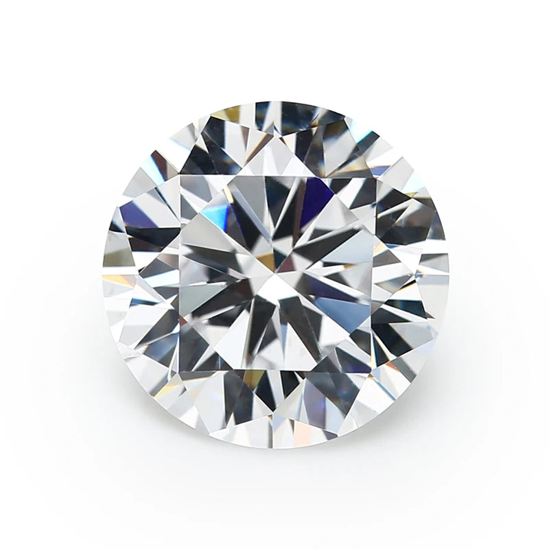 Factory Wholesale Round Shape D Color Loose Moissanite Stone MegaBDM