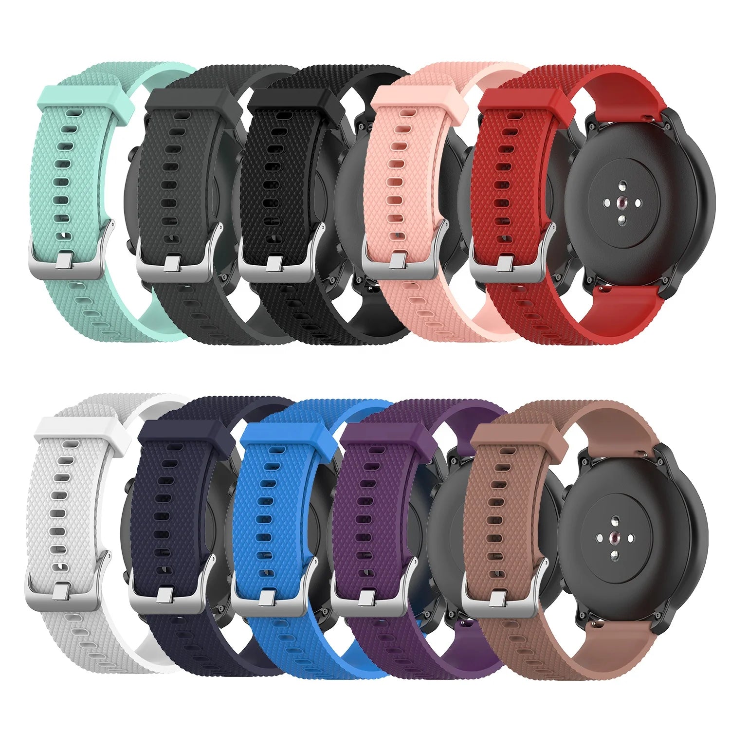 Silicone Bracelet for Amazfit GTR 3 Pro Smartwatch Strap for Huami Amazfit GTR 3/2/2e/47mm/stratos 3/2s Smartwatch Band Strap