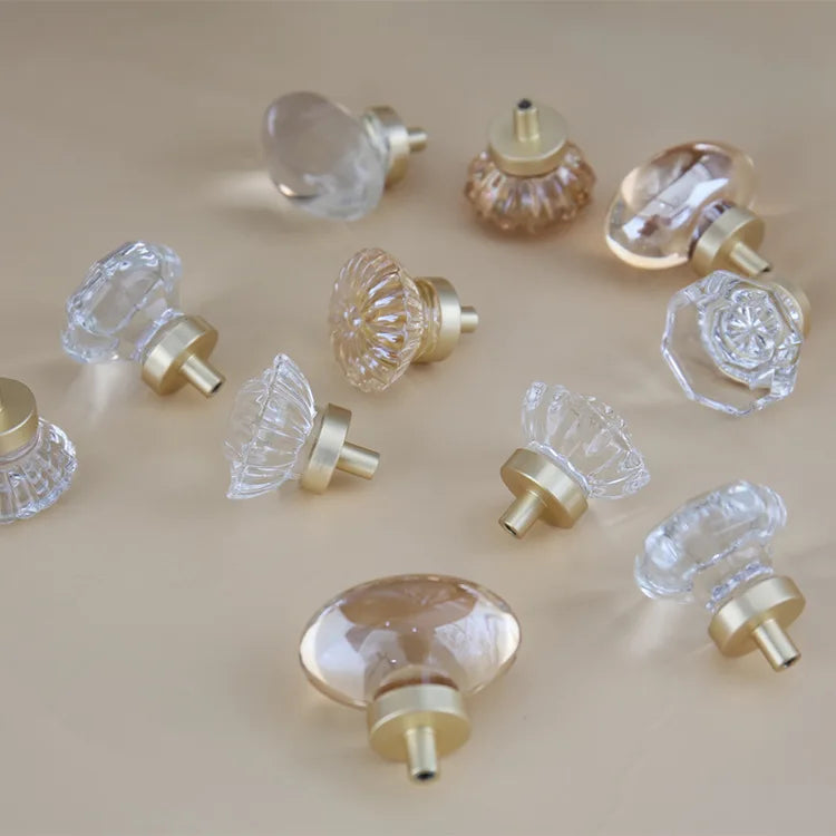 Cupboard Drawer Knob Cabinet Pulls Kitchen Door Knobs Wardrobe Handles Style Diamond Crystal Luxury Europe Modern Check Details