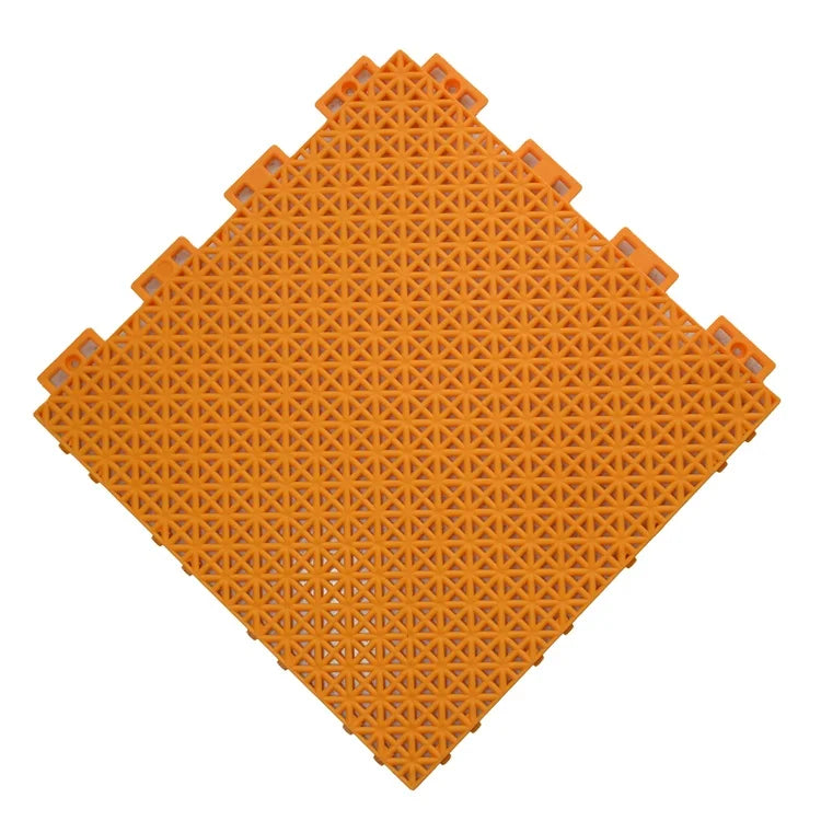 Interlocking Basketball Tennis  Warehouse PP Plastic Flooring Interlocking Court Tiles