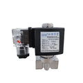 COVNA 90-Day Window 12V DC Stainless Steel Micro Solenoid Valve HK02 DN8 1/4 Inch Normally Closed