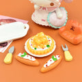 New Cute Bread Resin Flatback Cabochon for Miniature Food Charm DIY Cream Glue Phone Case Decoration