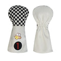 Wholesale Custom Embroidered Logo High Quality Cheap PU Leather Small Order Golf Headcovers for Driver