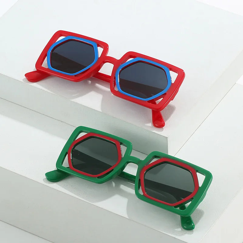 XY9199 Custom Made Hollow Out Personalized Sunglasses