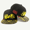 Custom logo 6 Panel Cotton 3d Embroidery Printed Flat Brim Hip Hop Cap Snapback Hat