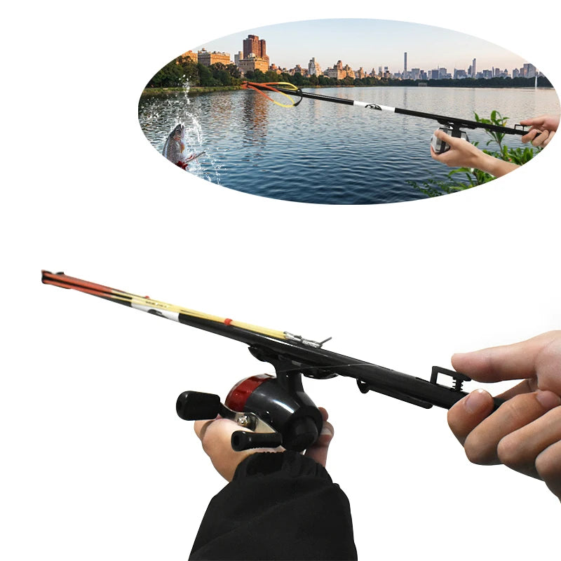 Piaoyu Straight Rod High Precision Telescopic Red Red Light Catapult Stainless Steel Fishing and Outdoor Hunting Slingshot MegaBDM