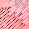 Wholesale Organic Nude Long Lasting Waterproof Matte Cream Lipliner Vegan Private Label Pink Retractable Crayon Lip Liner Vendor