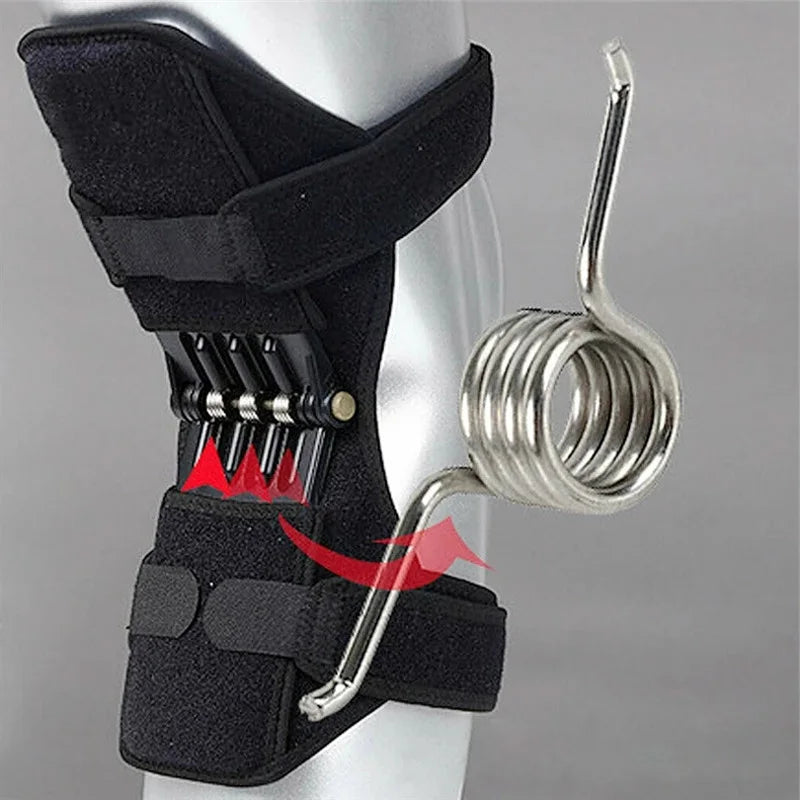 Aolikes High Quality Wholesale Power Knee Support Leg Joint Protector Booster Exercise Adjustable Strap Knee Pads ALKS619