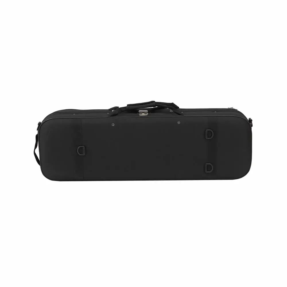 High Grade 4/4 case Large Storage Space With Hygrometer Black Rectangle Violin Case
