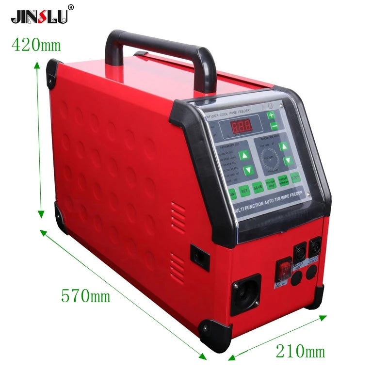 JINSLU WF-007A AC220V 50/60Hz Laser Automatic TIG Argon Arc Welding Cold Filler Robotic Wire Feeder 0.6-2.0mm Wire 0-600cm/min