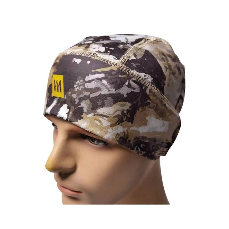 Wholesale Outdoor Custom Own logo Fleece Cap Thermal Winter Keep Warm Running Cycling Sport Skull Beanie for Unisex