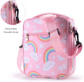 2024 New Insulated Soft Lunch Bag Mini Cooler Thermal Meal Tote Kit With Shoulder Strap and Pocket for Kids