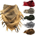 100% Polyester Arab Scarf Desert Keffiyeh Outdoor Windproof Shemagh Arabic Scarf for Men