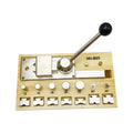 Ring Bending Machine 6 Sizes Jewelry Ring Bender Maker Tool Set for Earring Finger Ring Jewelry Making Wooden/Metal