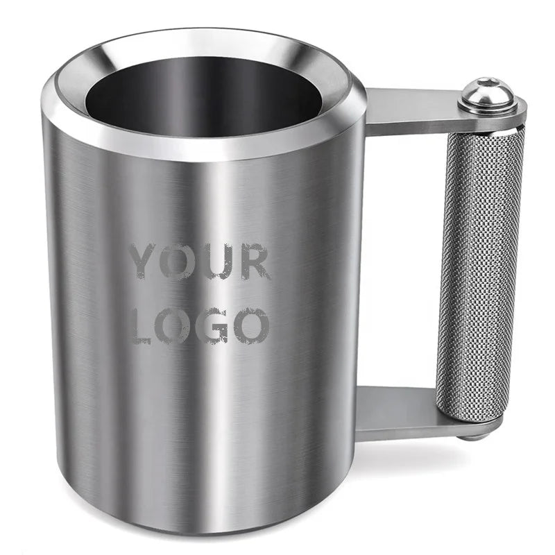 Gym Strength Training Water Bottles Heavy Duty 10kg Mug Office Fitness Exercise Dumbbell Cup 8kg Weighted Mug for Home