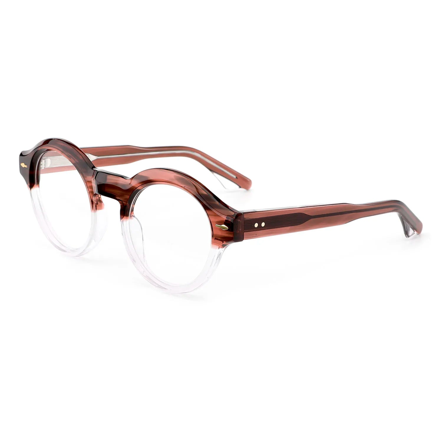 MB1568 Fashion Acetate Eyewear Frame OEM Manufacturer Prescription Optical Spectacle Glasses Retro Round Eyeglasses Frames