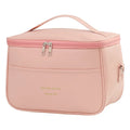 Custom Logo Large Capacity PU Leather Lunch Bag Insulated Bento Thermal Food Pouch Adjustable Shoulder Handle for Travel Office