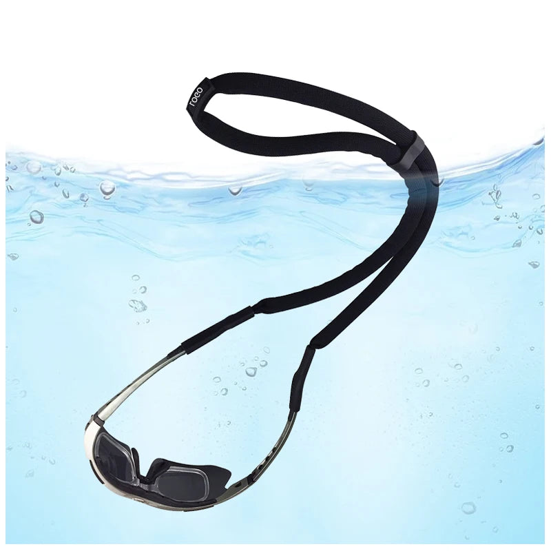 Hot Selling Pattern Logo Floating Glasses with Cord Retainer Polyester String Sunglasses Strap for Eyeglasses Accessories