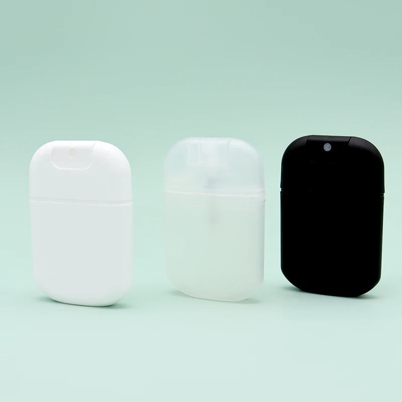 Ready to Ship 20ml Sprayer Spray Credit Card Perfume Atomiser Refillable Plastic Bottle With CE "WeTrust"