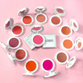 Wholesale High Pigmented pink Powder Blush Vegan Cruelty Free Private Label Customized Unique Blush Powder