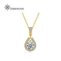 Factory Direct Sales 1CT GRA Silver 925 Pendant Fine Jewelry Fashion Necklaces for Women