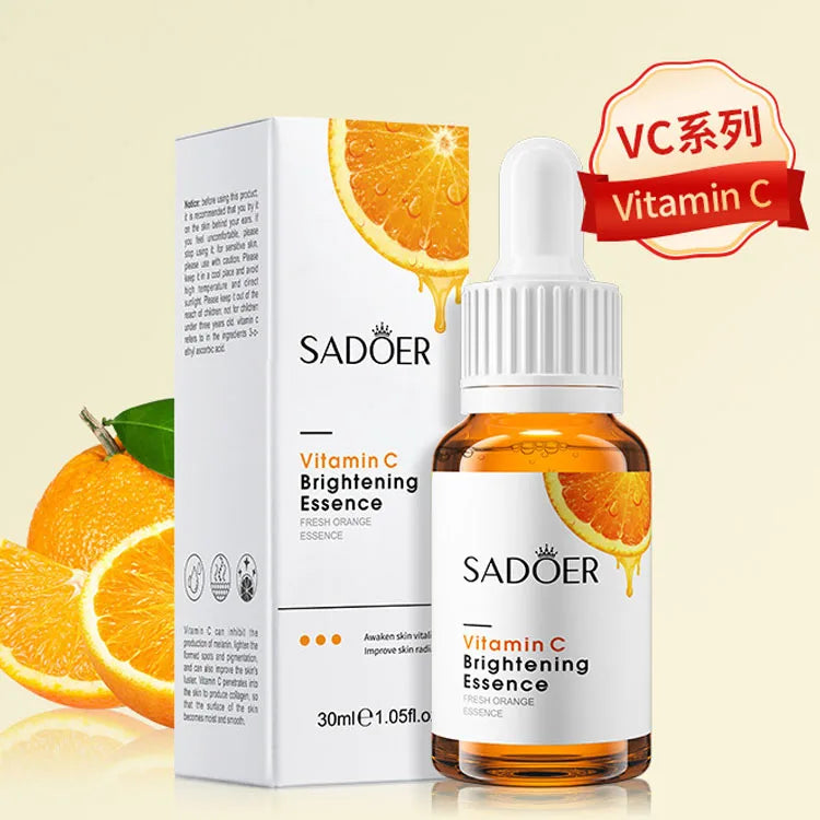 SADOER  Vitamin C Skin Brightening Serum Face Skin Care Facial Serum