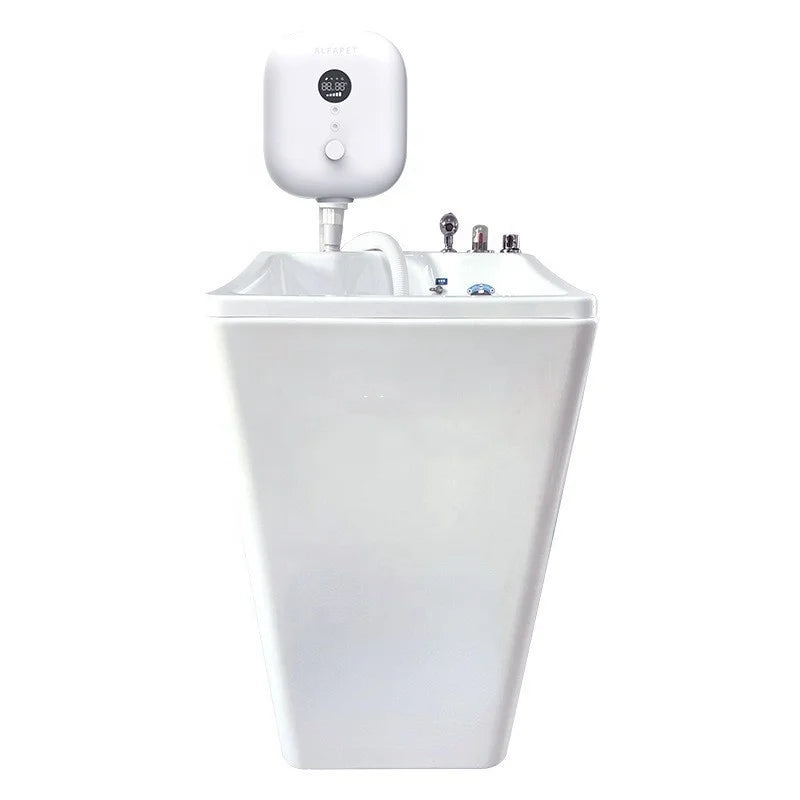 USMILEPET New Design Acrylic Cat Special Spa Bathtub Cats Bath Tub Dog Washing Station for Bathing and Grooming