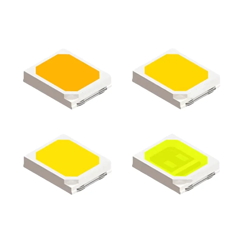 Glamrouse High Quality 1 Roll 4Kpcs 2835 SMD LED CHIP 0.2W Warm White 3000K-3500K 120 Viewing Angle 30000 Hours Lifespan RA80