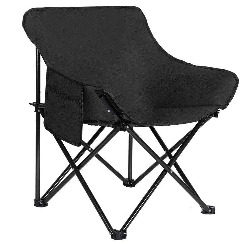 Wholesale Custom Outdoor Ultralight Portable Folding Moon Chair Rest Camping Beach Chair
