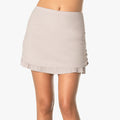 Custom Ladies Golf Culottes Women Golf Pleated Skirts High Waist Pocket Tennis Skirt Breathable Golf Skorts With Built-In Shorts
