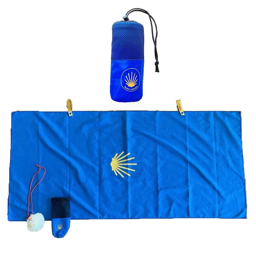 Wholesale Microfiber Sand Free Quick Dry Towel Solid Printed Large Beach Towel