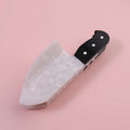 Midairy Wholesale Price White Black Midaiknife Shape Acetate Hair Claw Clips 5158