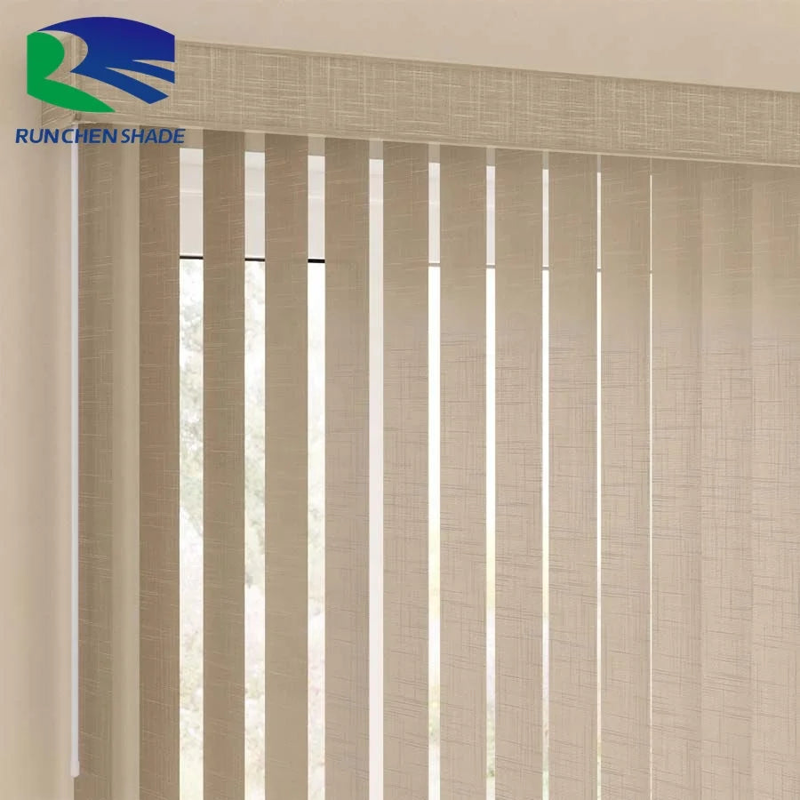 New Elegant Sun Shade Light Blocking Window Blinds Pull Rod Manual Hanas Dream Curtain Vertical Blinds