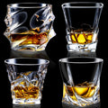 Popular Bar Dedicated Thick Base Eco-Friendly Luxury Modern Crystal Clear Whisky Glass with Personalized Design