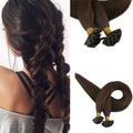Hot Sale Raw Prebonded Brazilian Human Nail U Tip Hair Virgin Remy Hair Extension U Tip Human Hair