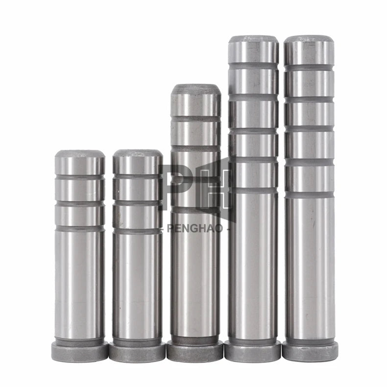 14mm 16mm OD 70mm 75mm 80mm 85mm 90mm 95mm Length HRC58 Plastic Hardware Mold Oil Grooved GP GB Leader Die Guide Rod Pin Pillar