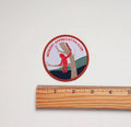 Factory Direct Sales Clothing Woven Patch Customized Logo Cartoon Pattern Woven Patch